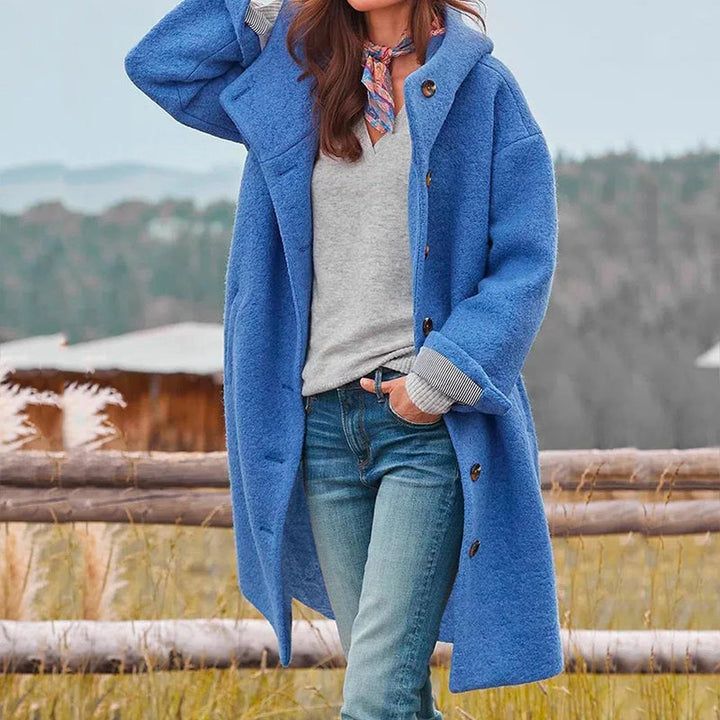 Isavienne - Chaqueta de tacto suave