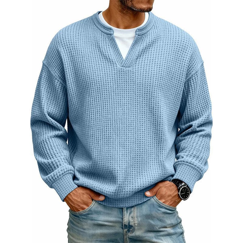 Arwel - Jersey de punto waffle texturizado