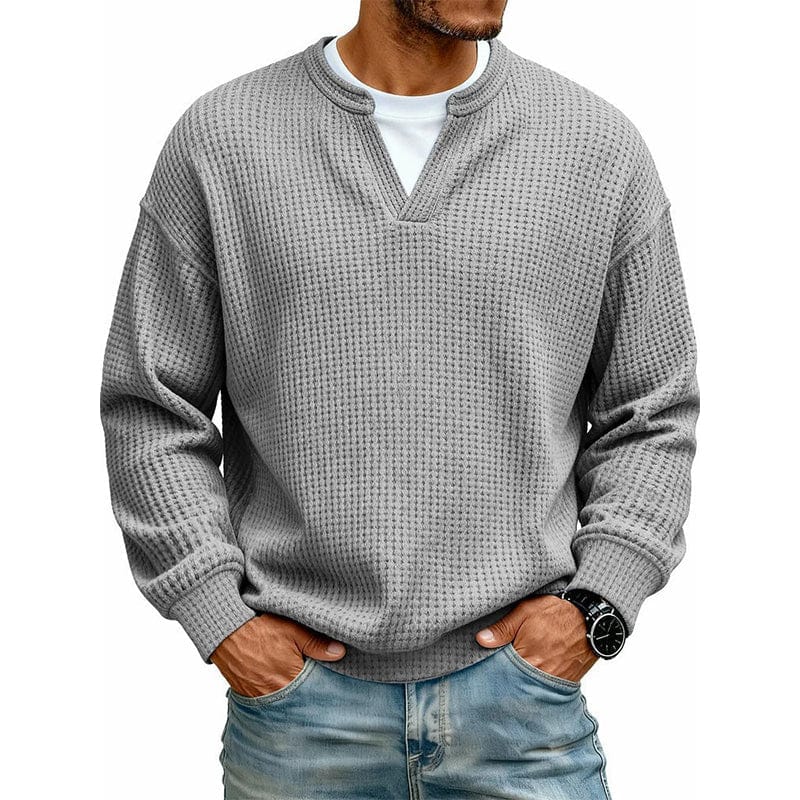 Arwel - Jersey de punto waffle texturizado