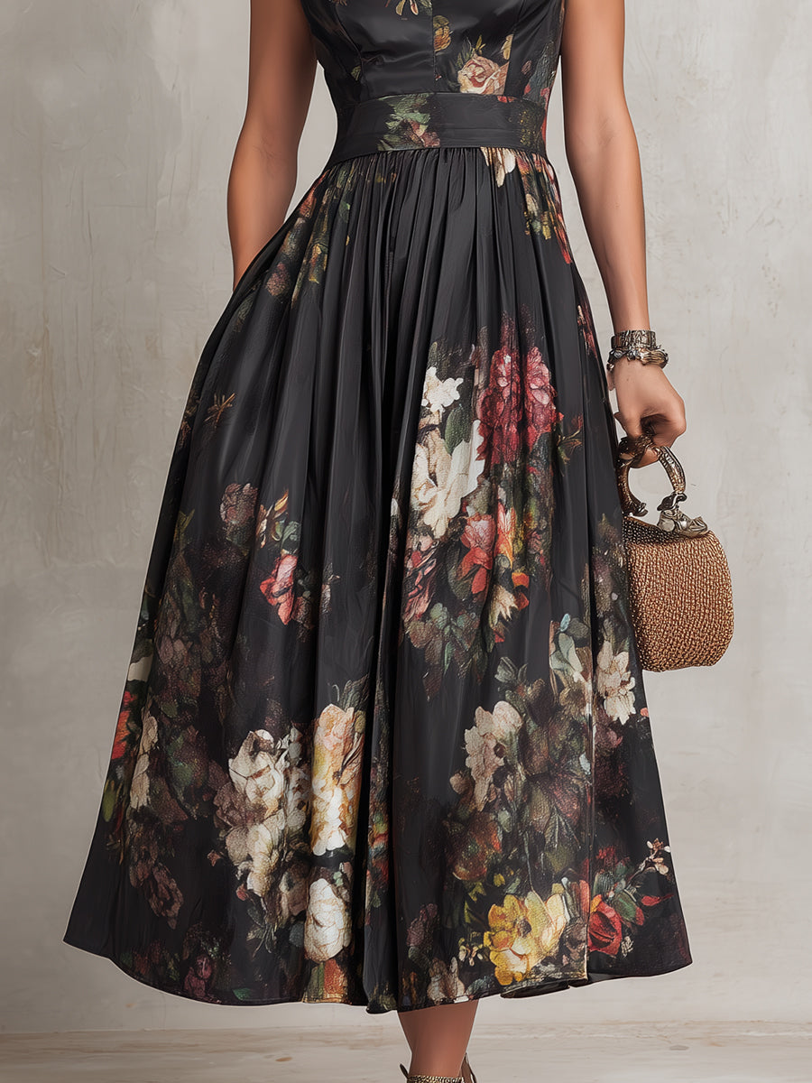 Astoria - Vestido midi brillante