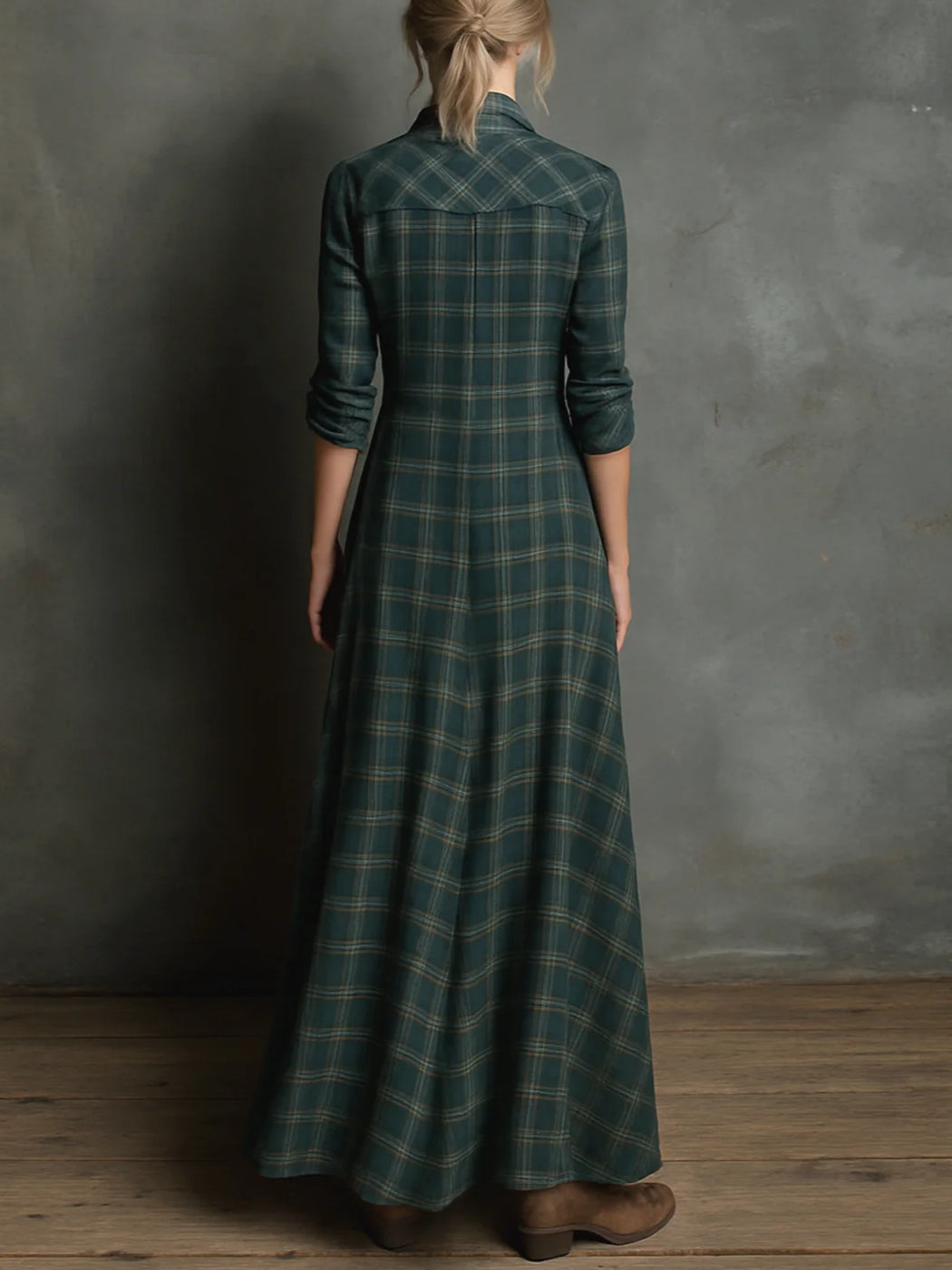Zuri - Vestido camisero maxi elegante