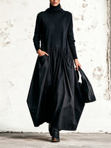 Jessa - Vestido oversize de tacto suave