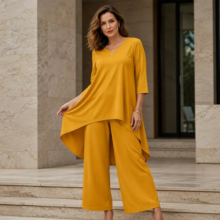 Laurivelle - Vestido largo de tallas grandes con tacto suave