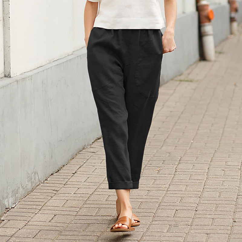 Lyra - Pantalón recto de sastrería