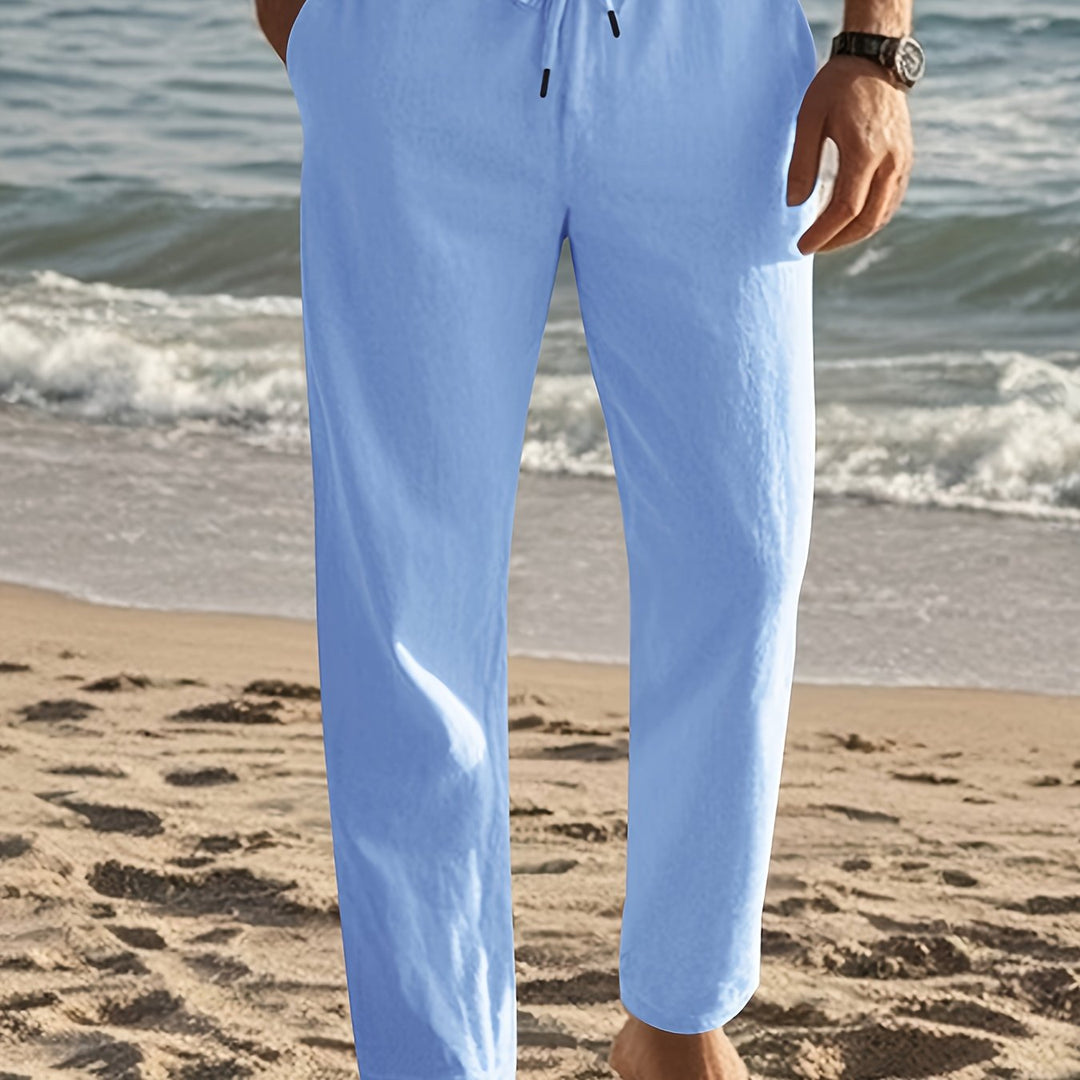 Wilfred - Pantalón de lino de corte relajado
