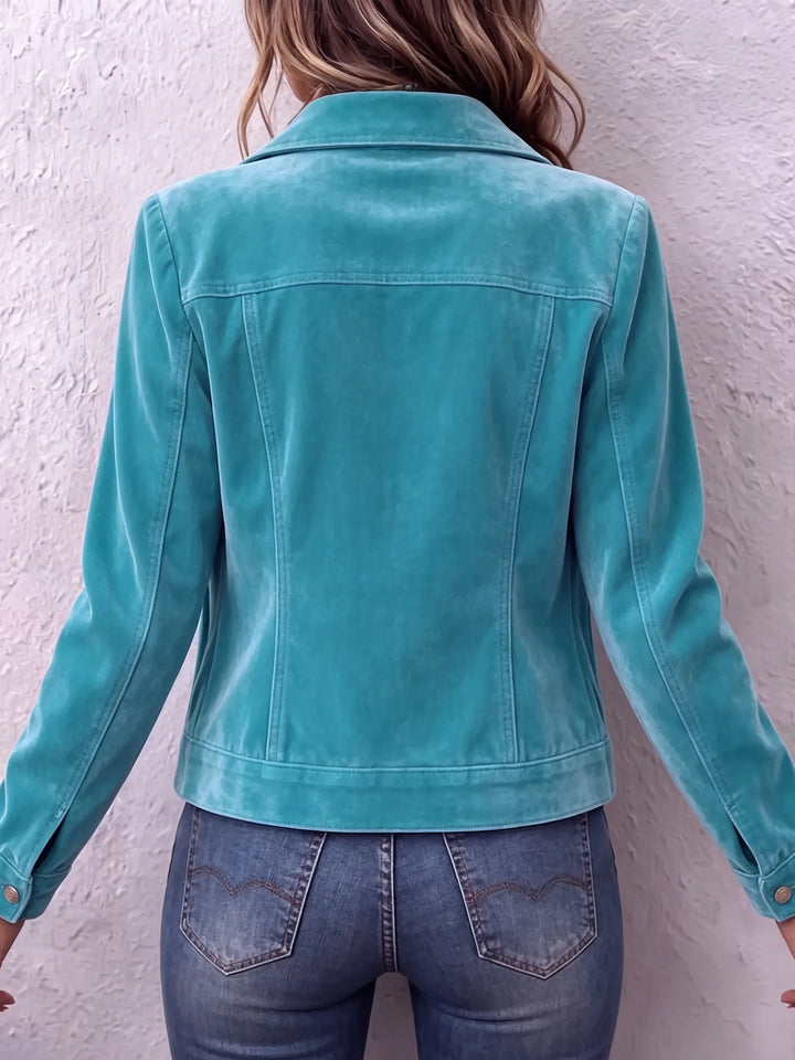Amandria - Chaqueta abotonada con lavado vintage