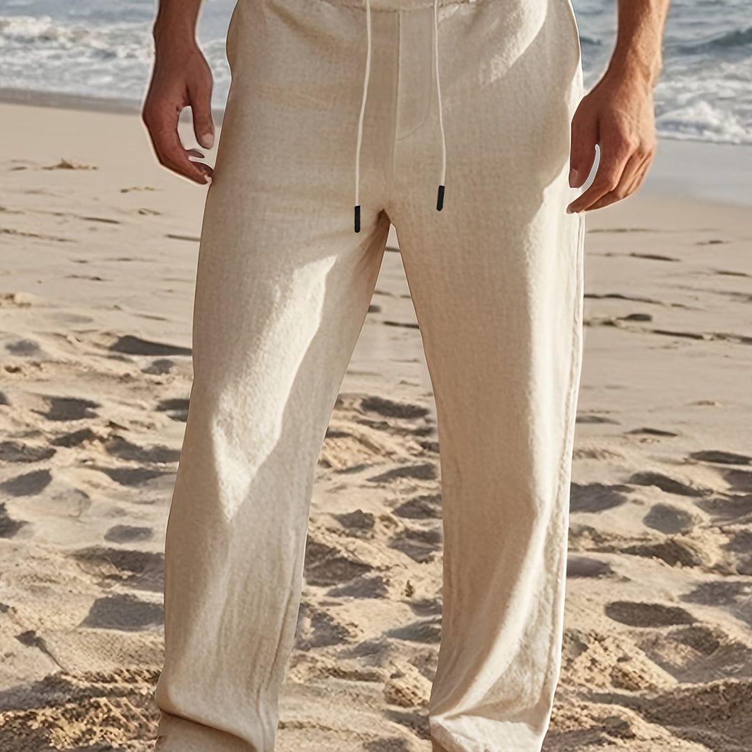 Wilfred - Pantalón de lino de corte relajado