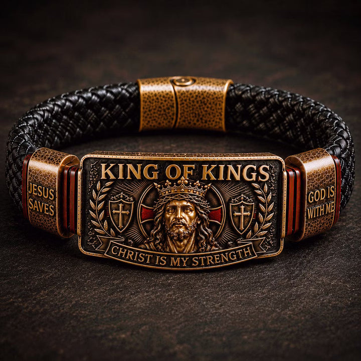 Ezren - Pulsera cristiana Rey de Reyes