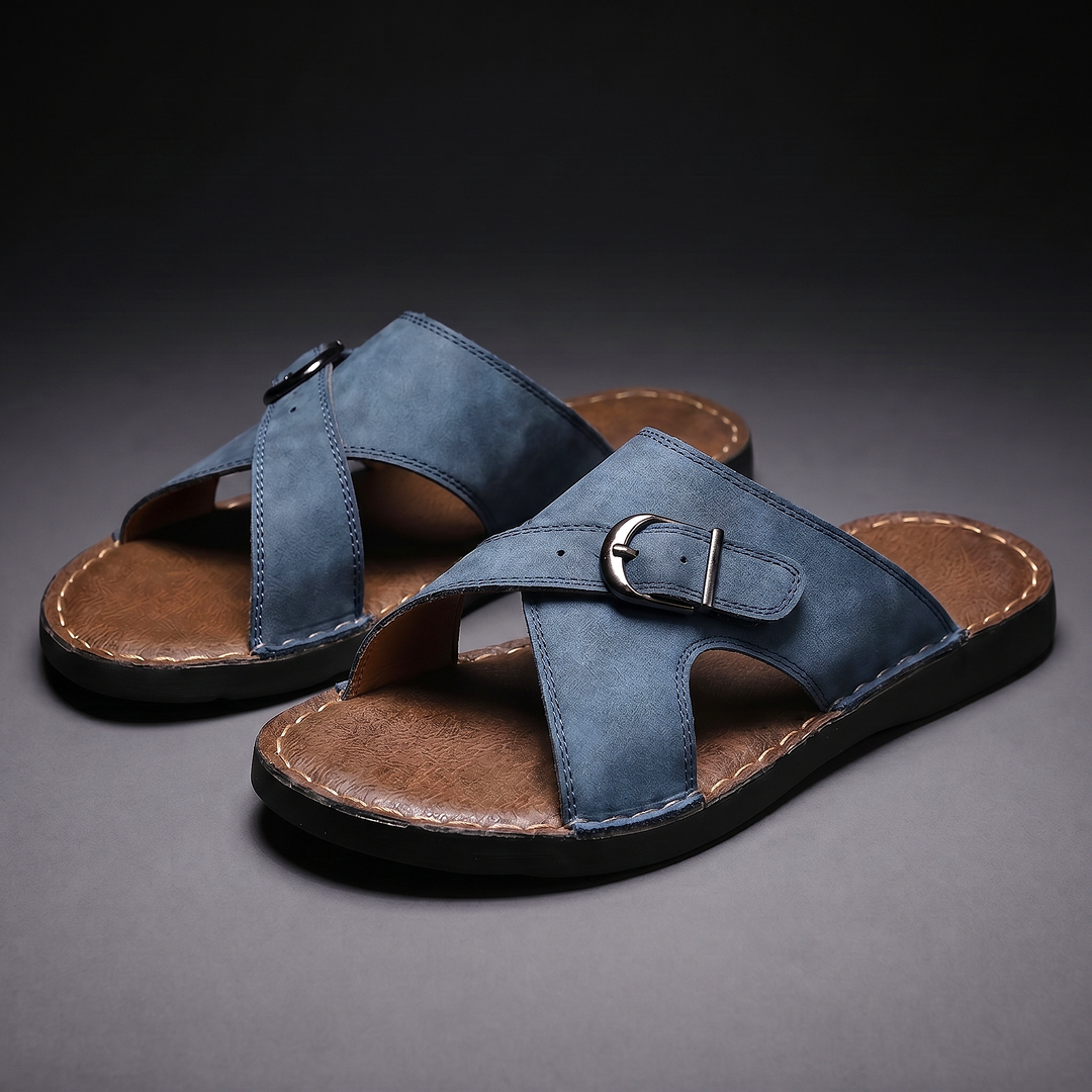 Camden - Sandalias de tiras cruzadas premium