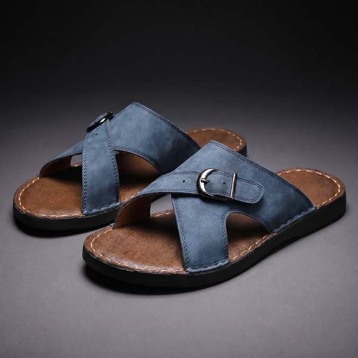 Camden - Sandalias de tiras cruzadas premium