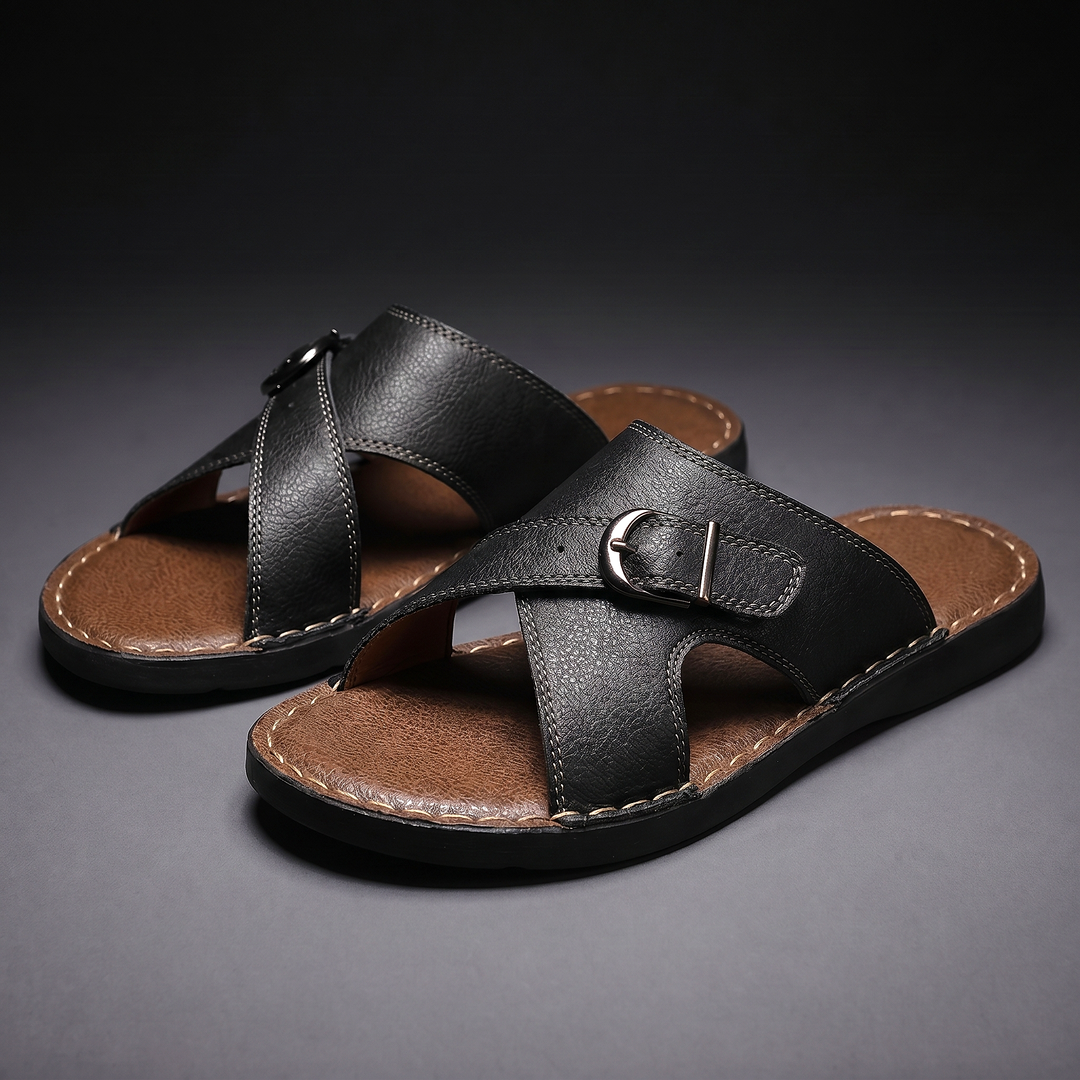 Camden - Sandalias de tiras cruzadas premium