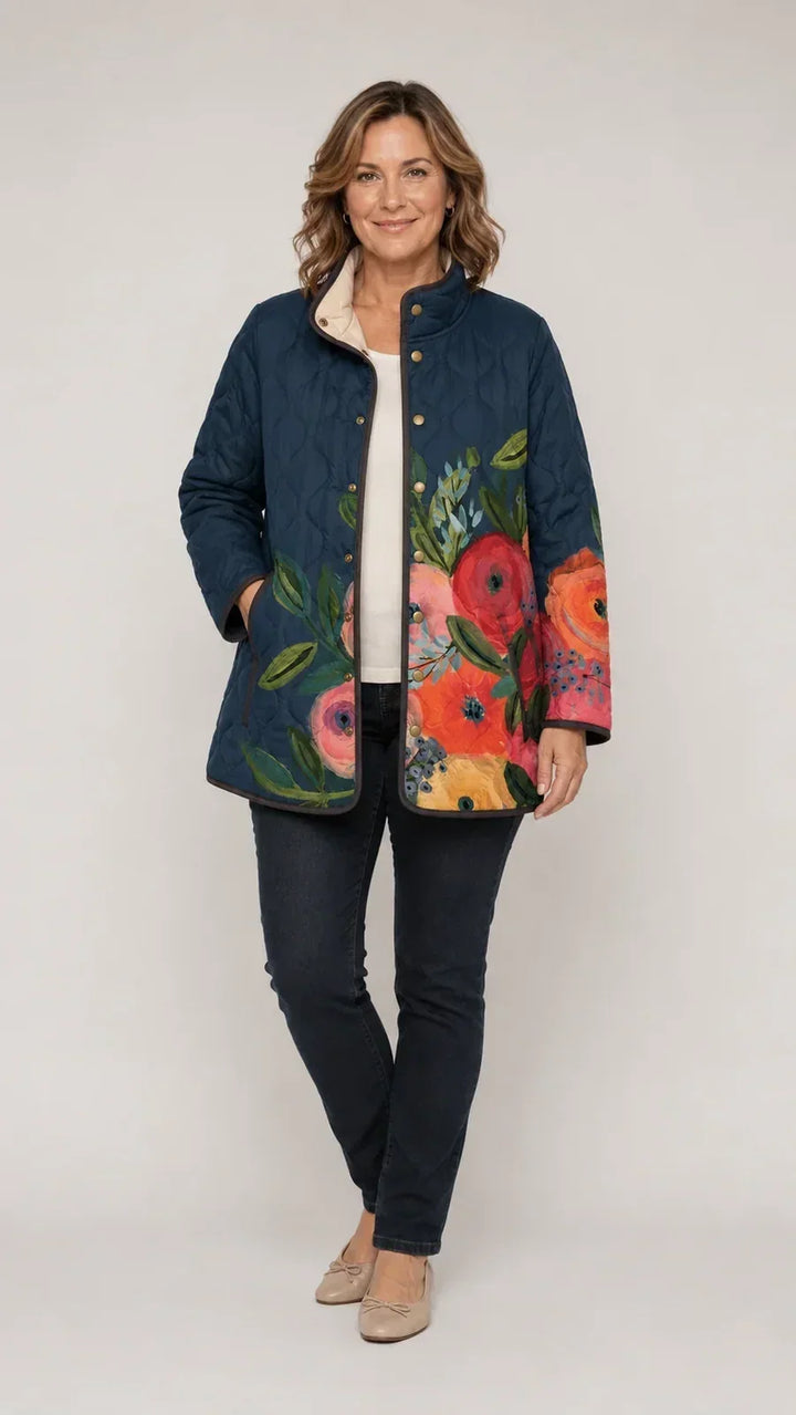Valeska - Chaqueta acolchada de tacto suave