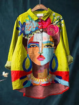 Maxine - Camisa informal de tacto suave