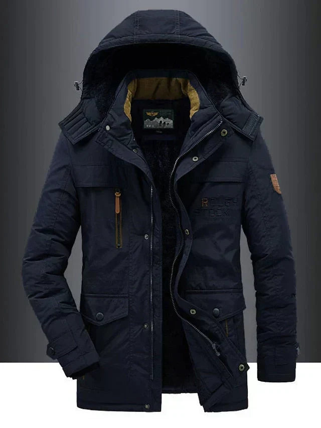 Lasse - Chaqueta larga con capucha