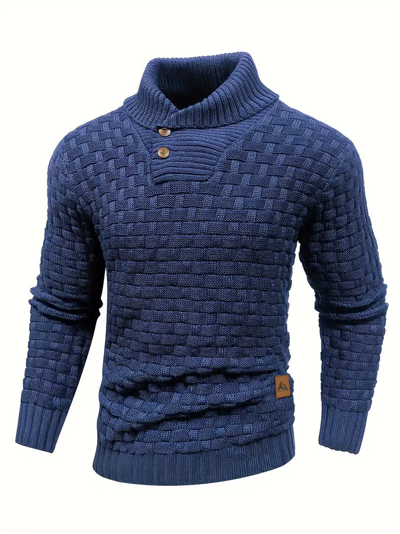 Nevan - Jersey de punto texturizado
