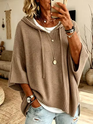Zoralisse - Jersey con capucha oversize y acogedor