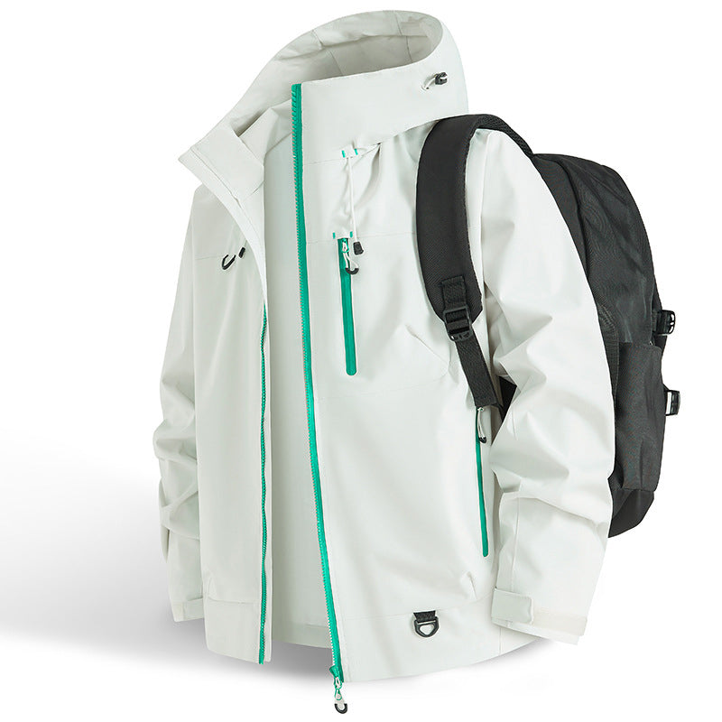 Campden - Chaqueta con capucha resistente a la intemperie