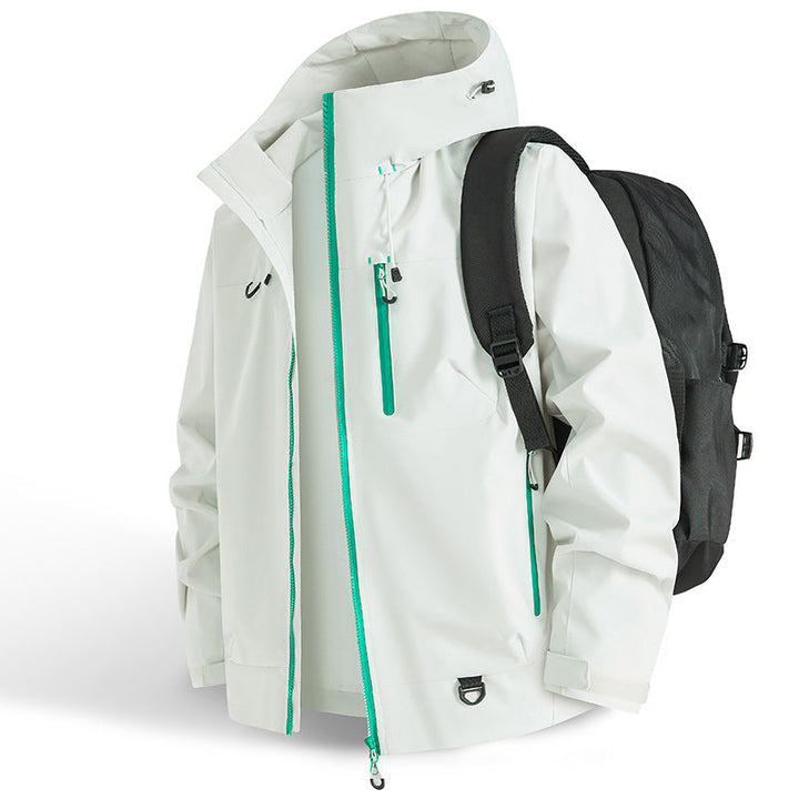 Campden - Chaqueta con capucha resistente a la intemperie