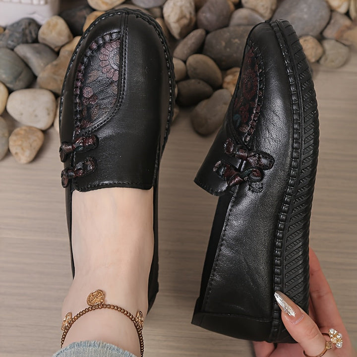 Faela - Mocasines sin cordones acolchados