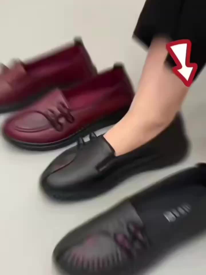 Faela - Mocasines sin cordones acolchados