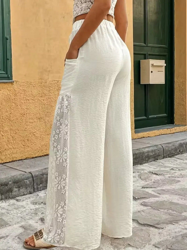 Carlotta - Pantalón ligero de encaje