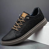 Braelon - zapatillas deportivas texturizadas de caña baja