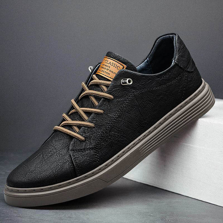 Braelon - zapatillas deportivas texturizadas de caña baja