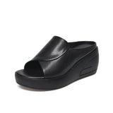 Eloise - Mule de cuña acolchada