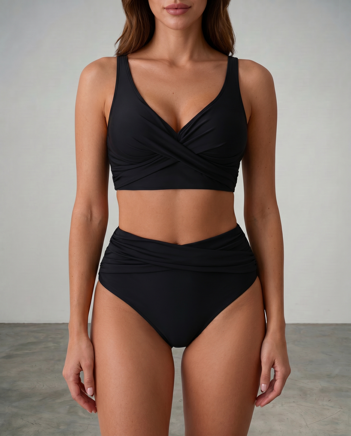 Avelyn - Bikini cruzado efecto moldeador