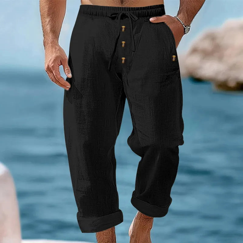 Seymour - Pantalón de verano con cintura ajustable