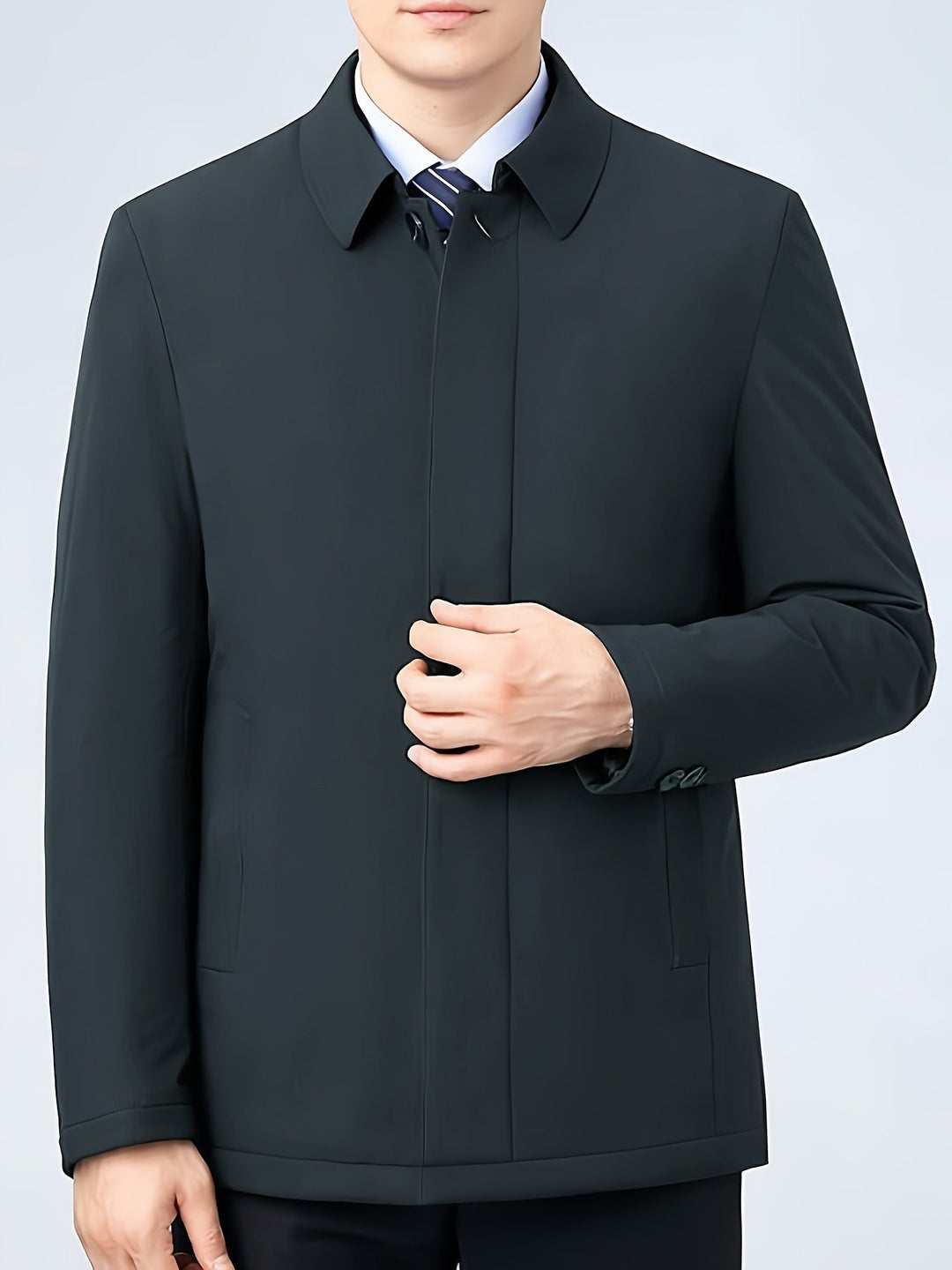 Beldren - Chaqueta clásica de corte estructurado
