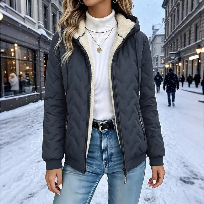 Beata - Sudadera con cremallera suave al tacto