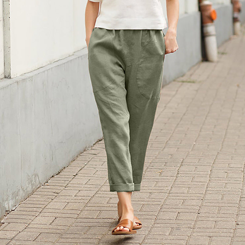 Lyra - Pantalón recto de sastrería