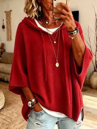 Zoralisse - Jersey con capucha oversize y acogedor