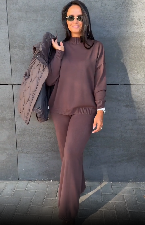 Wrenessa - Conjunto coordinado de 3 piezas suave al tacto