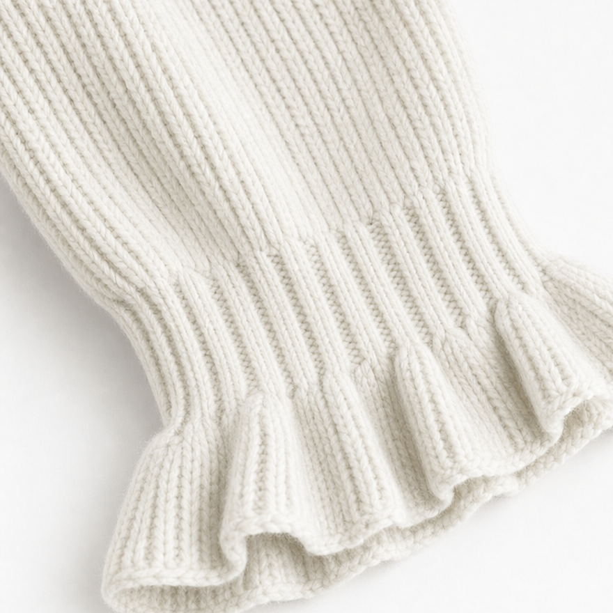 Annelie - Jersey de cuello de pico suave al tacto