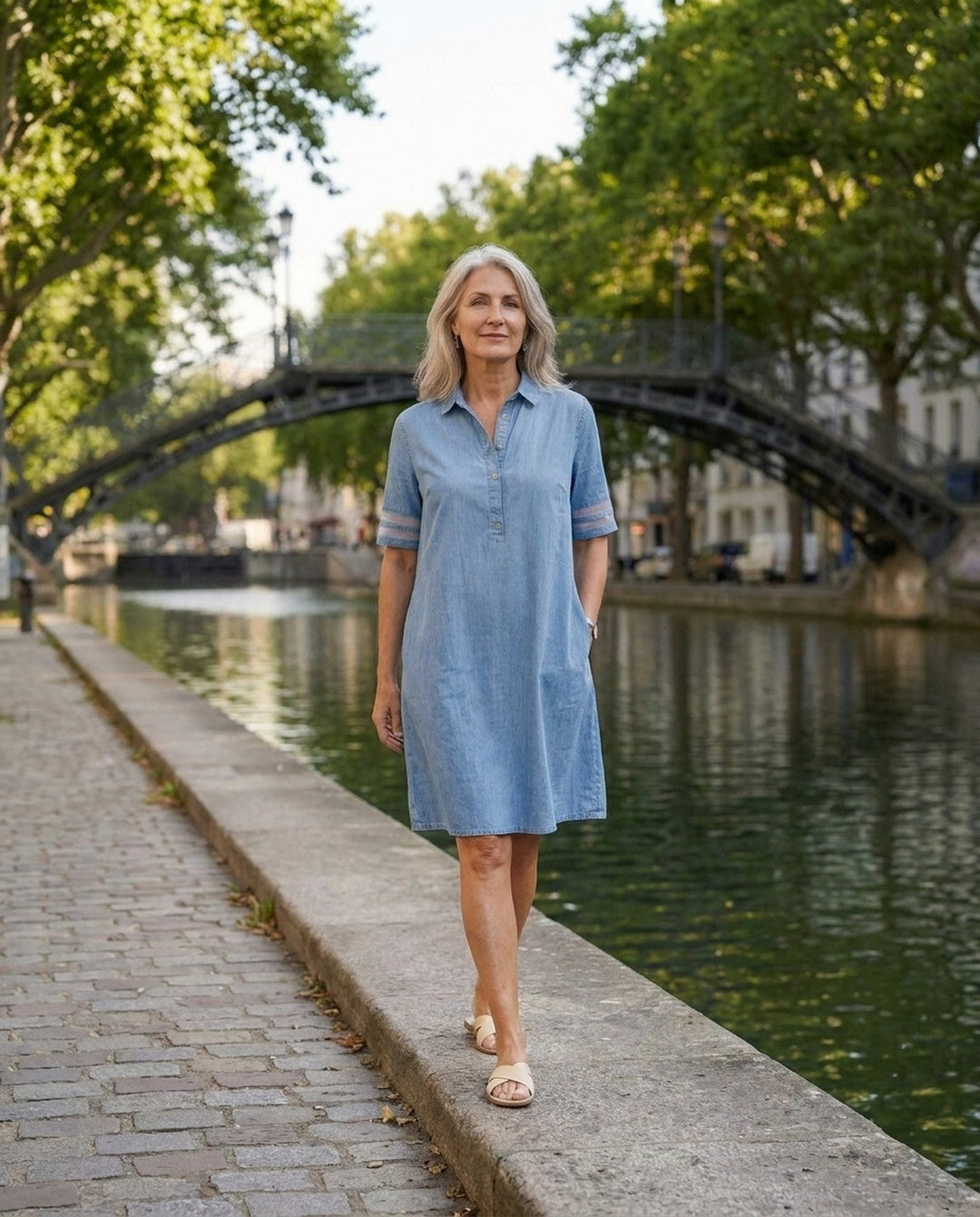 Corinna - Vestido evasé ligero