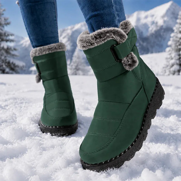 Adina - Botines de invierno con ribete de pelo