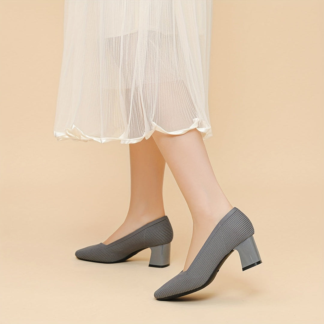 Hetty - Zapato de tacón cuadrado
