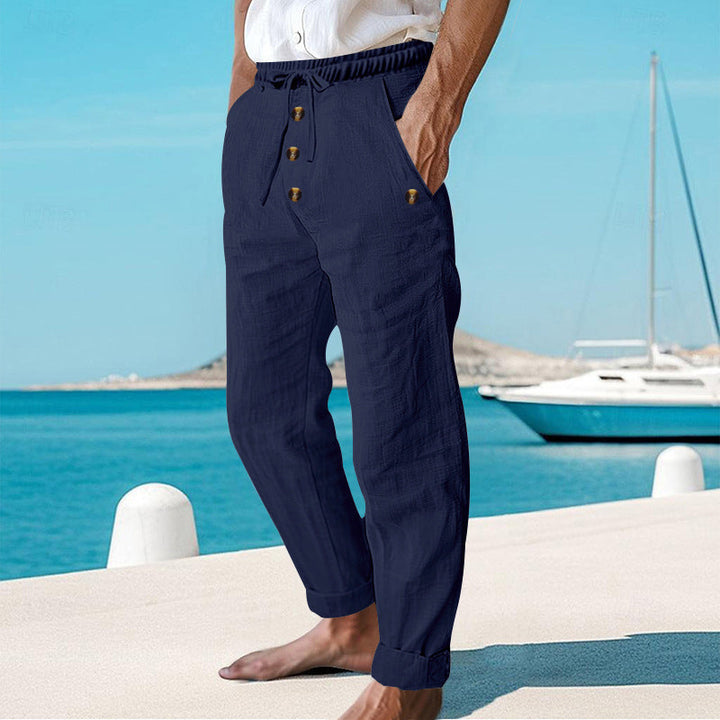 Seymour - Pantalón de verano con cintura ajustable