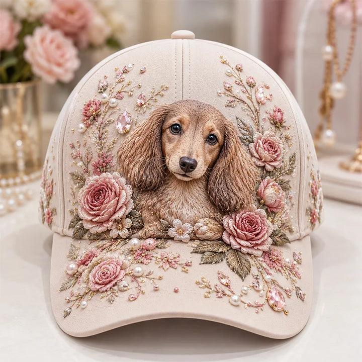 Arlena - Gorra con motivo de caballo floral