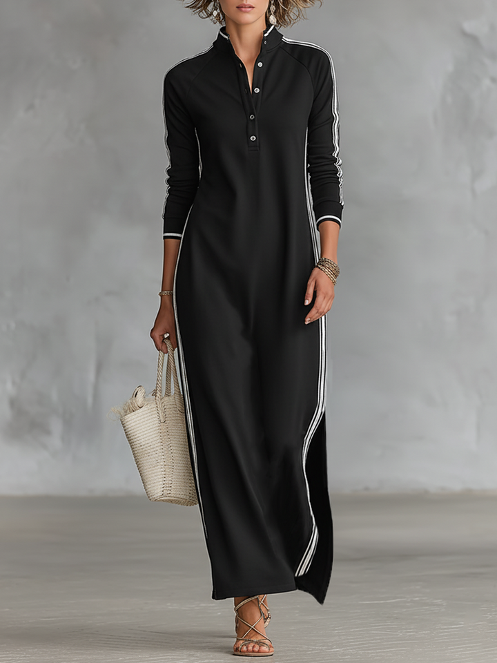 Carisette - Vestido para el día y la noche de tacto suave