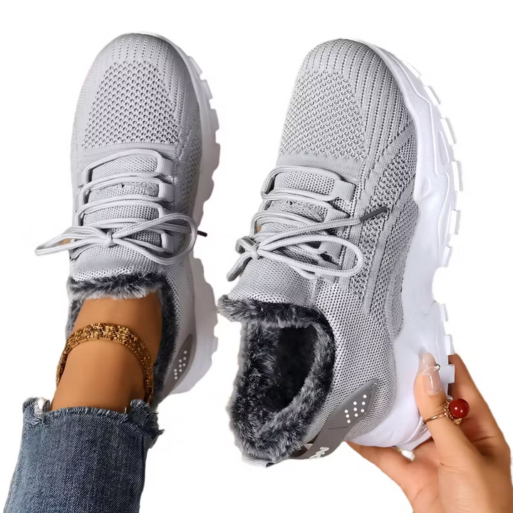 Lirra - Zapatillas de estar por casa de invierno de tacto suave