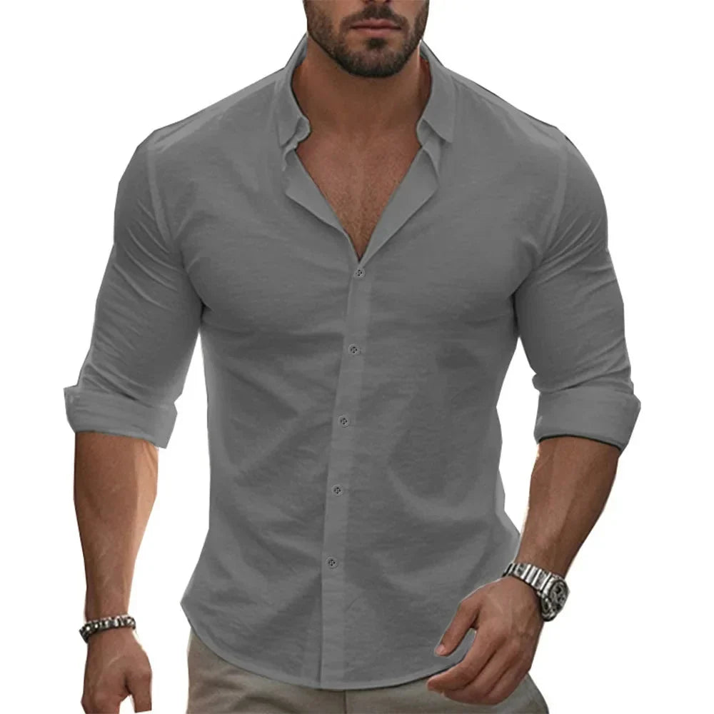 Harcroft - Camisa ligera de lino