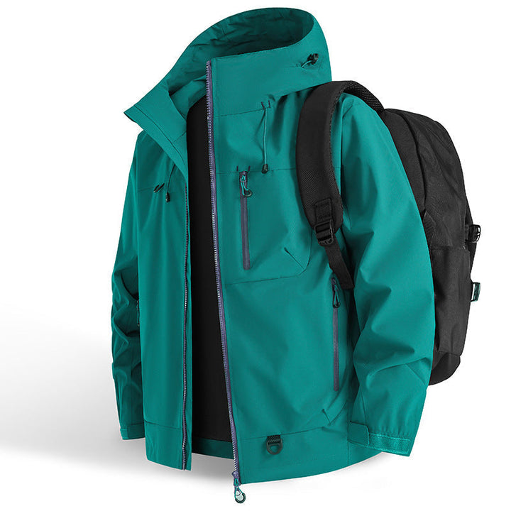 Campden - Chaqueta con capucha resistente a la intemperie