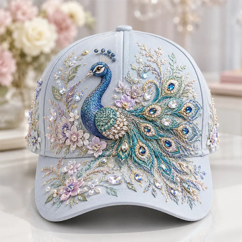 Arlena - Gorra con motivo de caballo floral