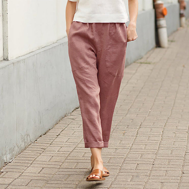 Lyra - Pantalón recto de sastrería