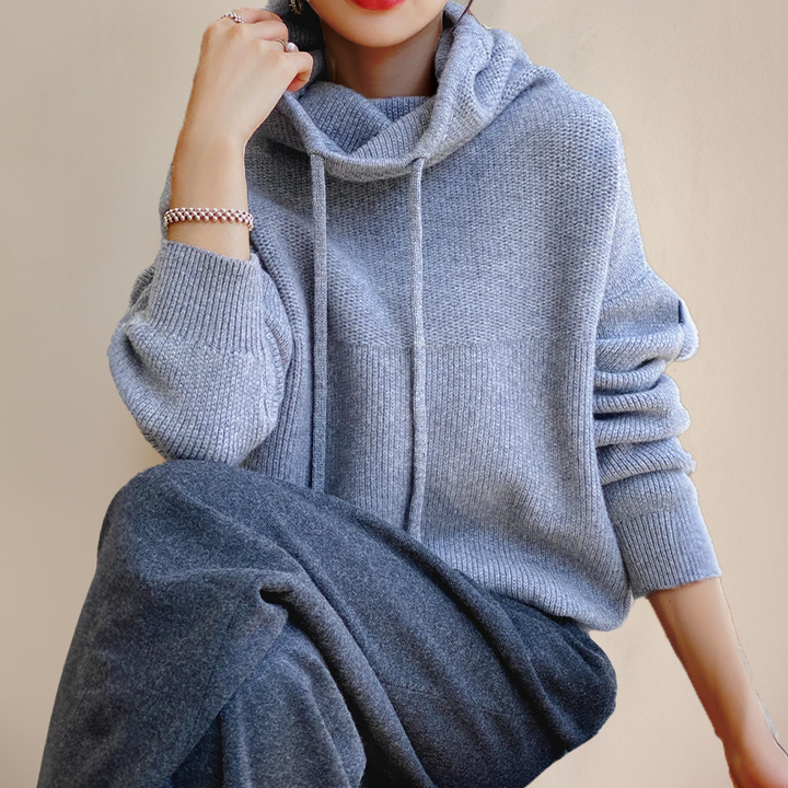Valerisse - Sudadera con capucha de tacto suave