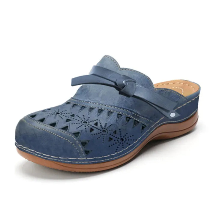 Mallory - Zuecos cómodos con diseño perforado