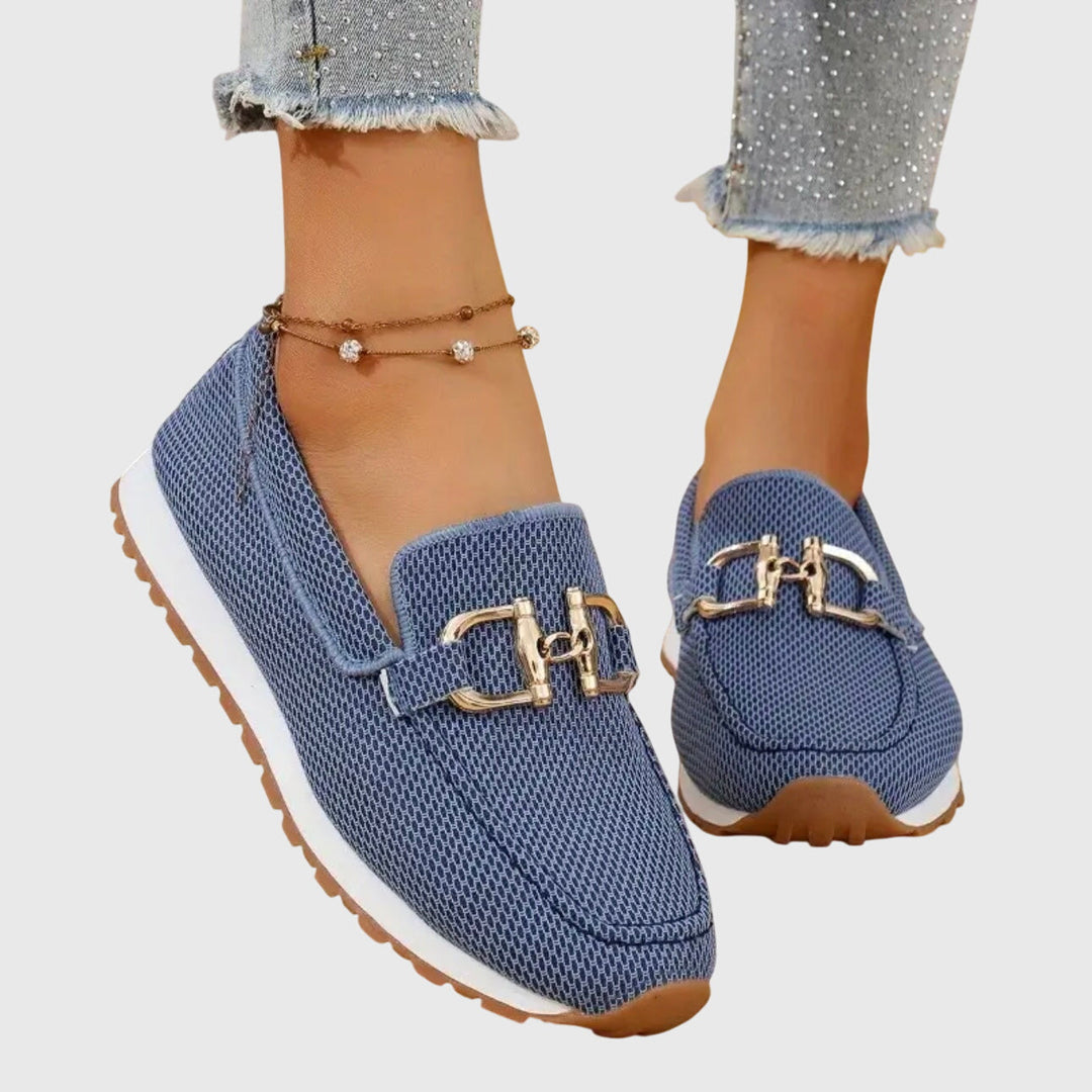 Rosamira - Mocasines acolchados sin agujetas